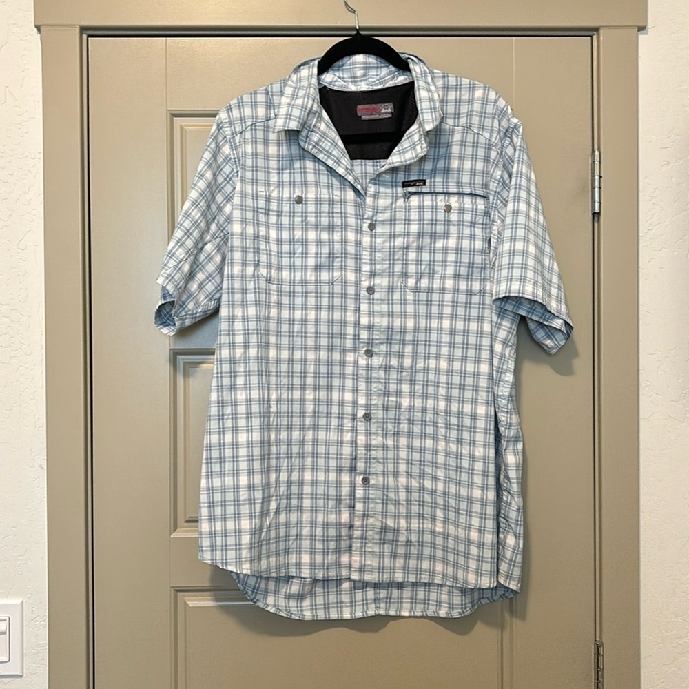 Men’s Wrangler short sleeve button up | XL
